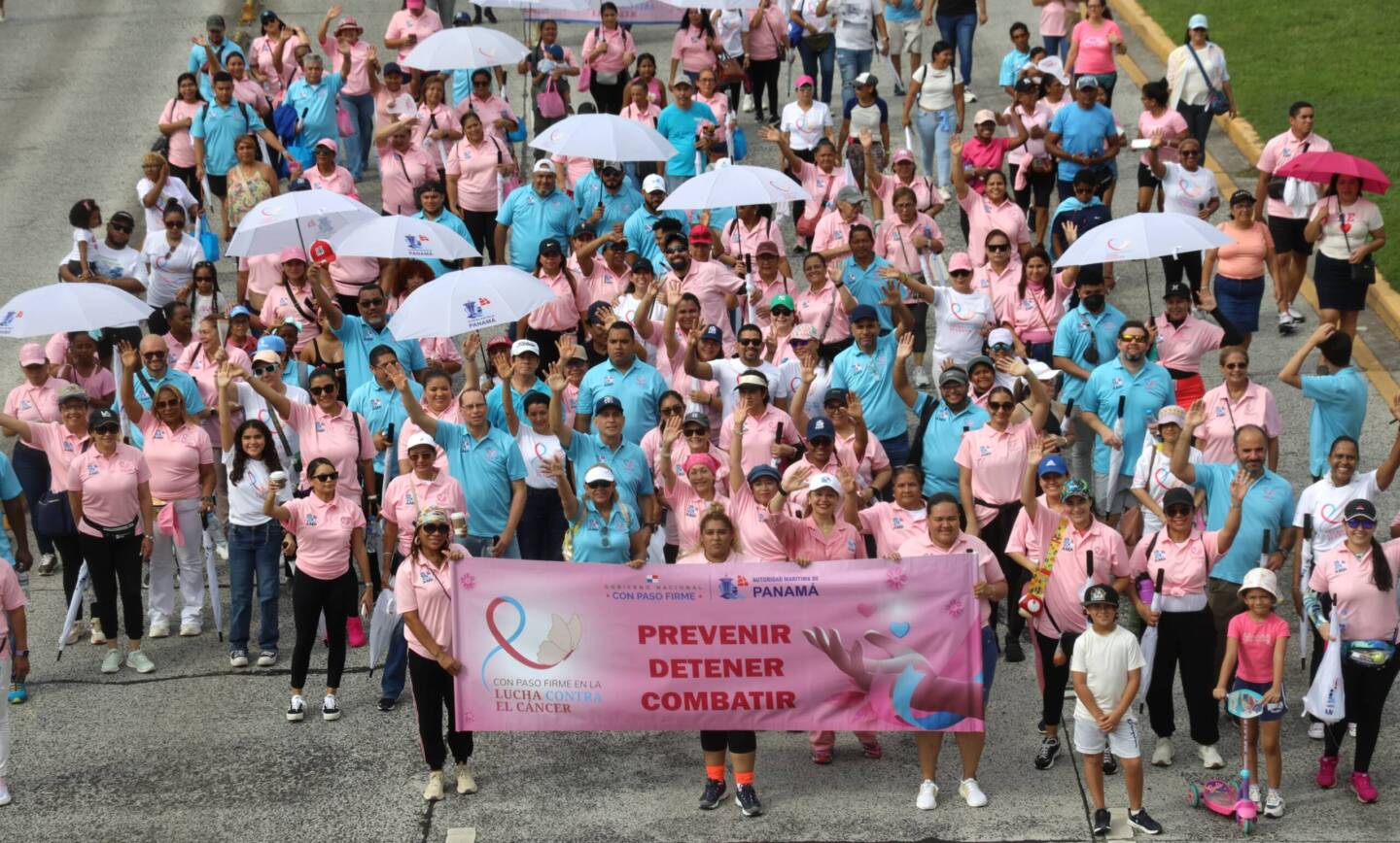 AMP PARTICIPA DE CAMINATÓN EN LA CINTA COSTERA