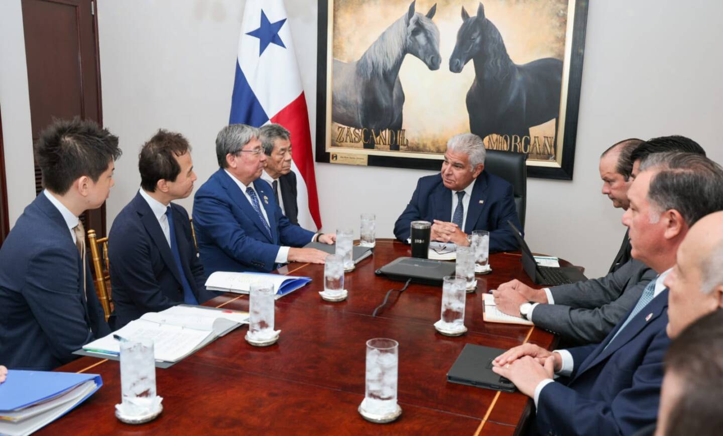Presidente Mulino y Asociación de Navieros de Japón, dispuestos a colaborar en temas marítimos