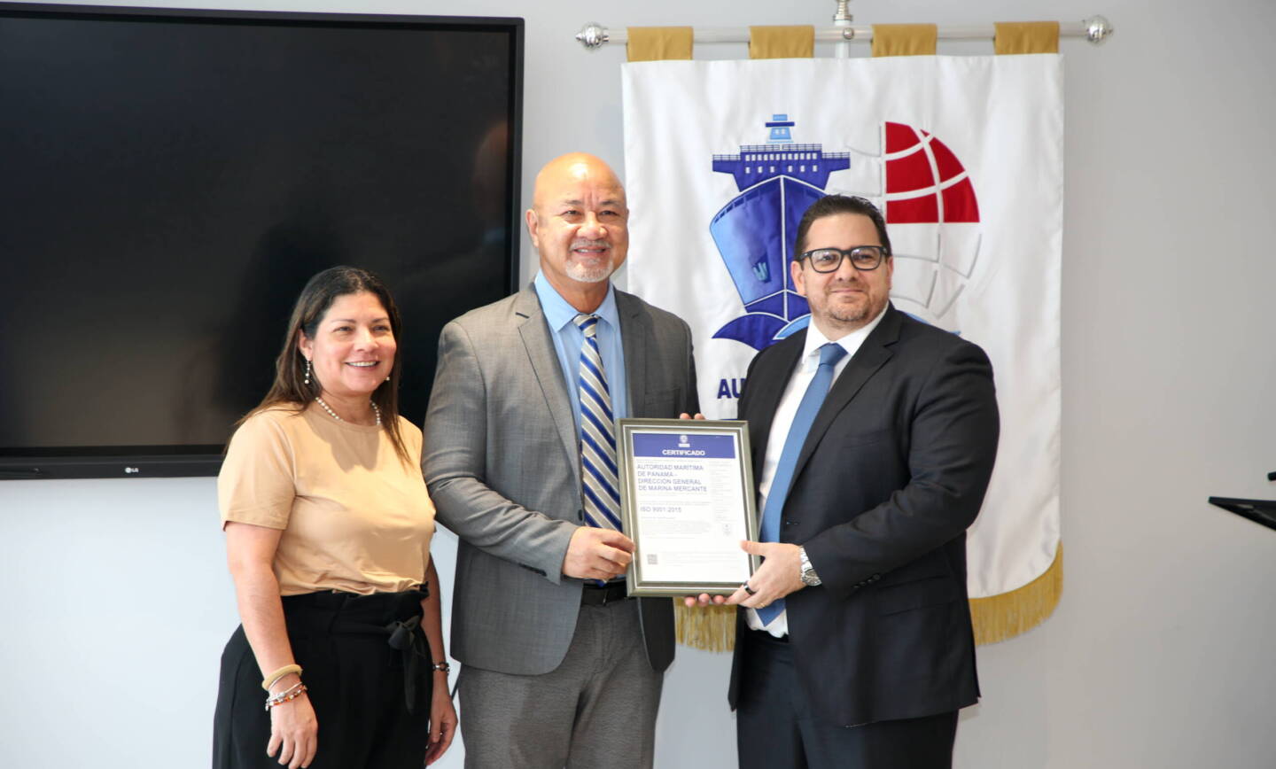 PANAMÁ FORTALECE LA CONFIANZA INTERNACIONAL EN SU REGISTRO DE NAVES CON LA RECERTIFICACIÓN ISO 9001:2015