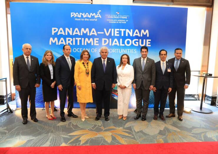 NAVIERAS DE VIETNAM QUE RATIFICAN SU CONFIANZA EN EL REGISTRO DE BARCOS Y EL CANAL PANAMÁ, TRAS ENCUENTRO CON EL PRESIDENTE MULINO